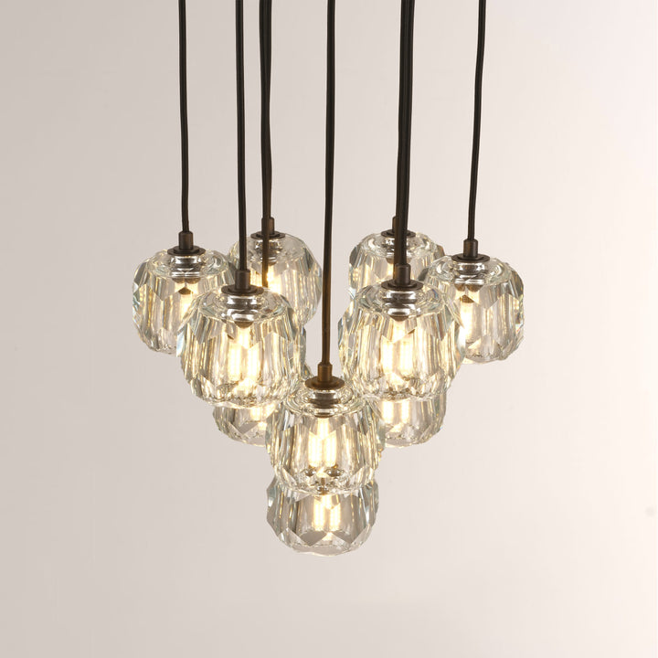 Crespo Round Cluster Chandelier 14''