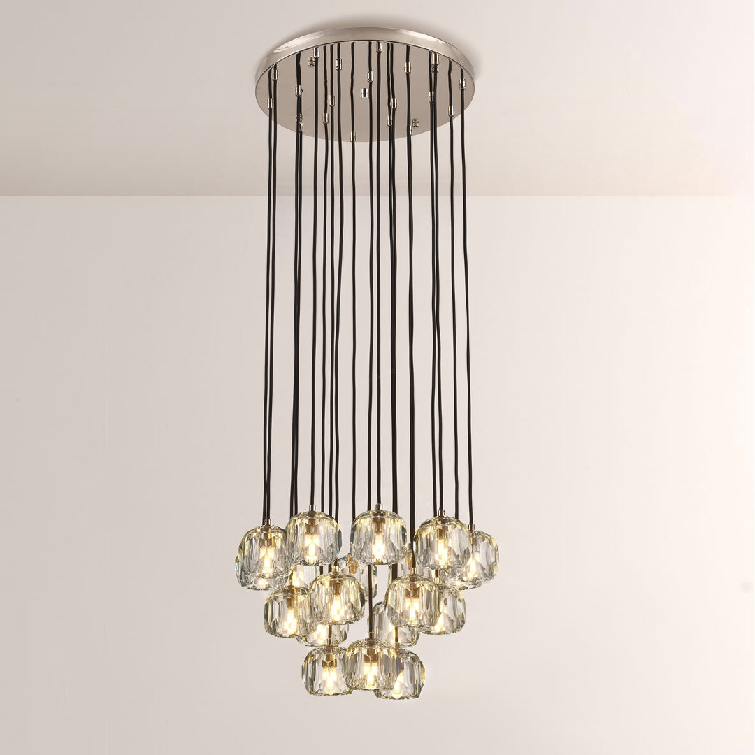 Crespo Round Cluster Chandelier 19''