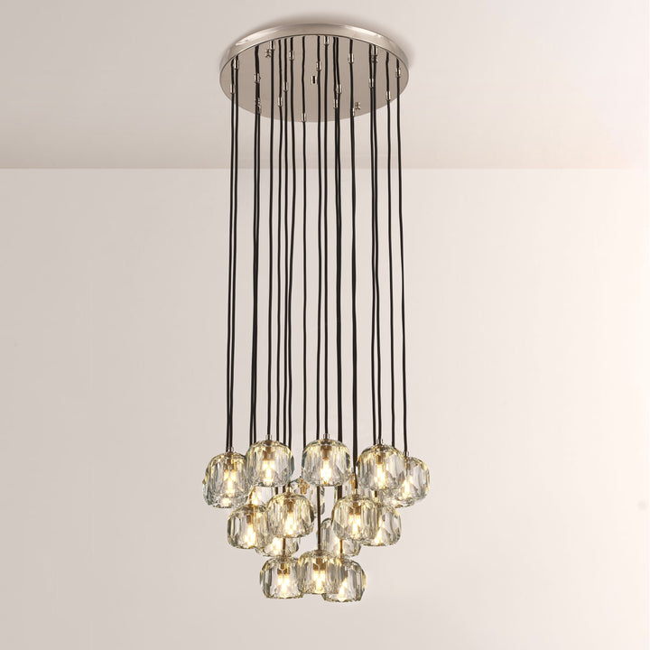 Crespo Round Cluster Chandelier 19''