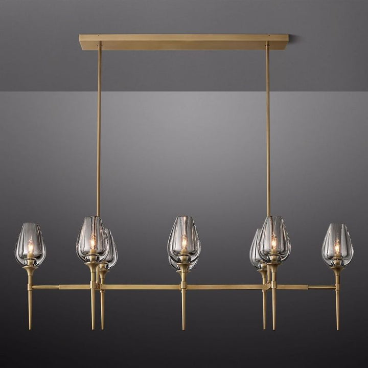 Tubloom Linear Chandelier 52''