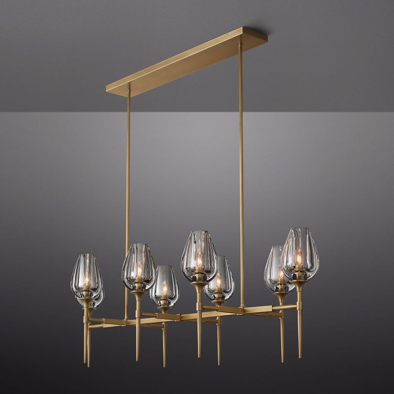 Tubloom Linear Chandelier 52''