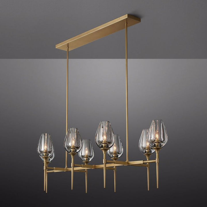 Tubloom Linear Chandelier 52''