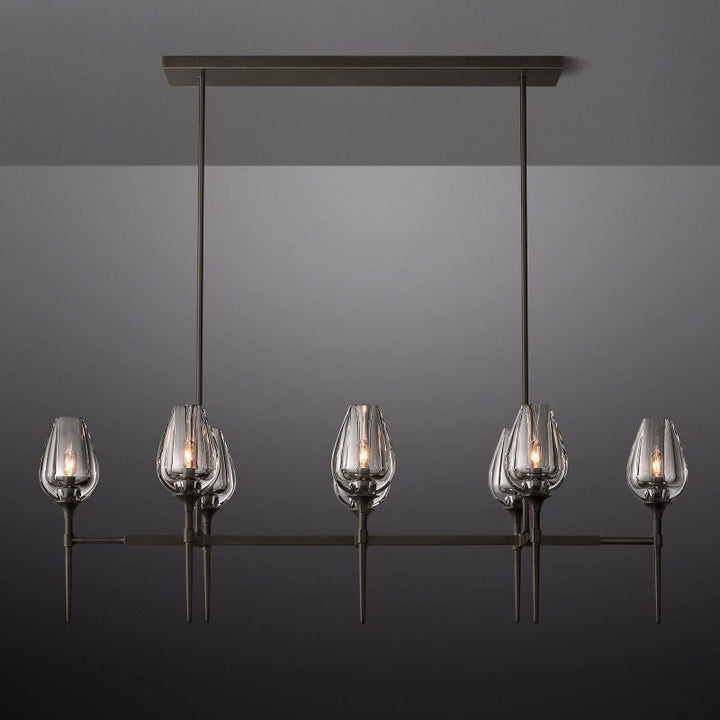 Tubloom Linear Chandelier 52''
