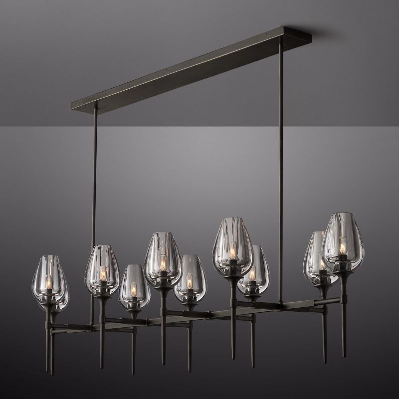 Tubloom Linear Chandelier 65''