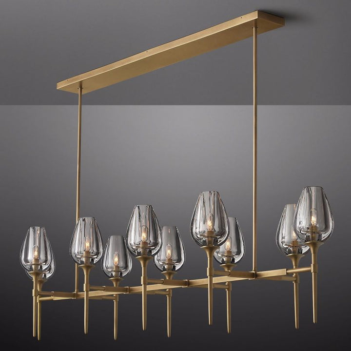 Tubloom Linear Chandelier 65''