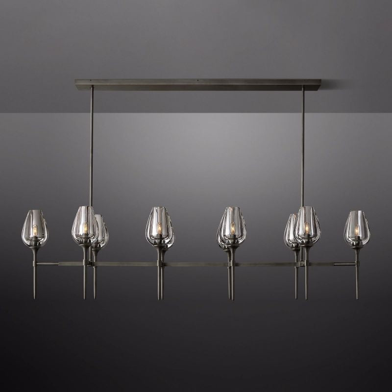 Tubloom Linear Chandelier 65''