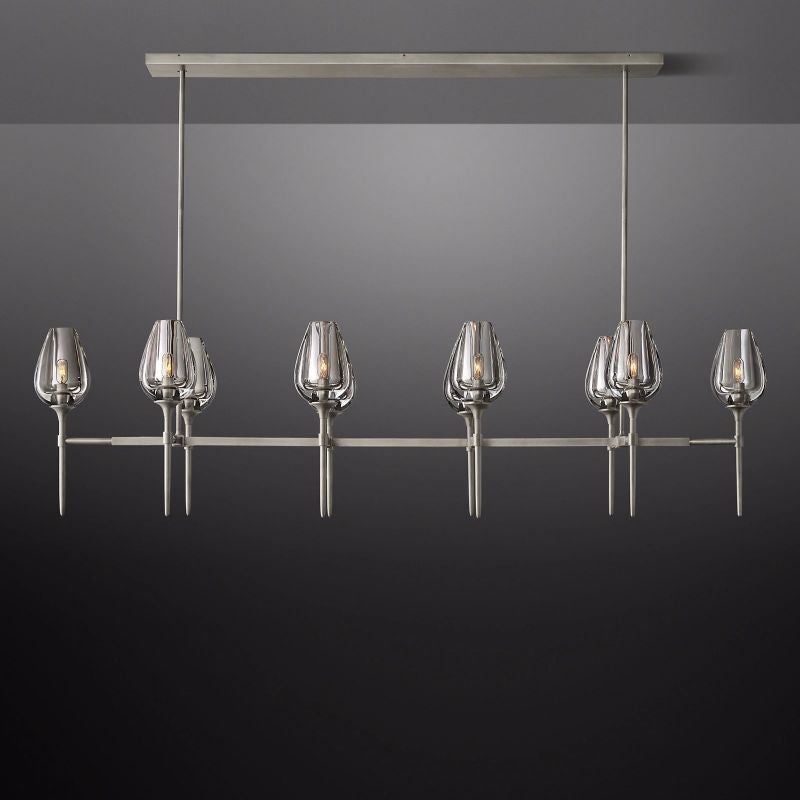 Tubloom Linear Chandelier 65''