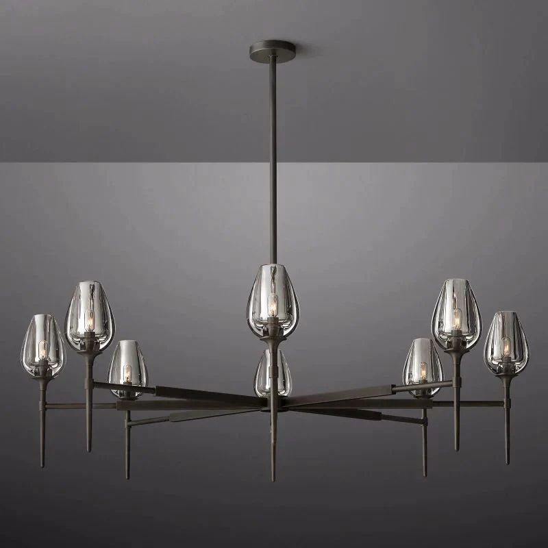 Tubloom Round Chandelier 54''