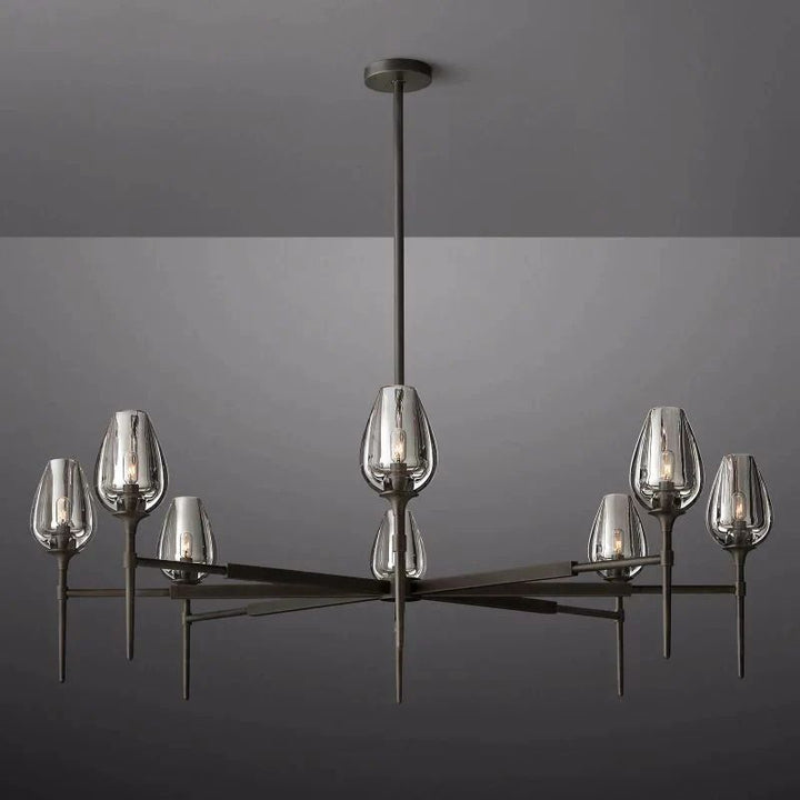 Tubloom Round Chandelier 54''