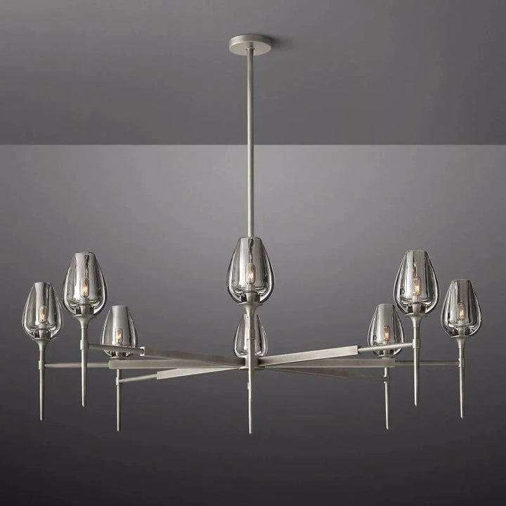 Tubloom Round Chandelier 54''
