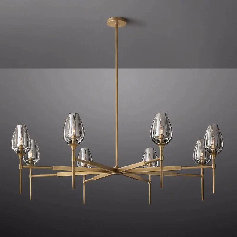 Tubloom Round Chandelier 54''