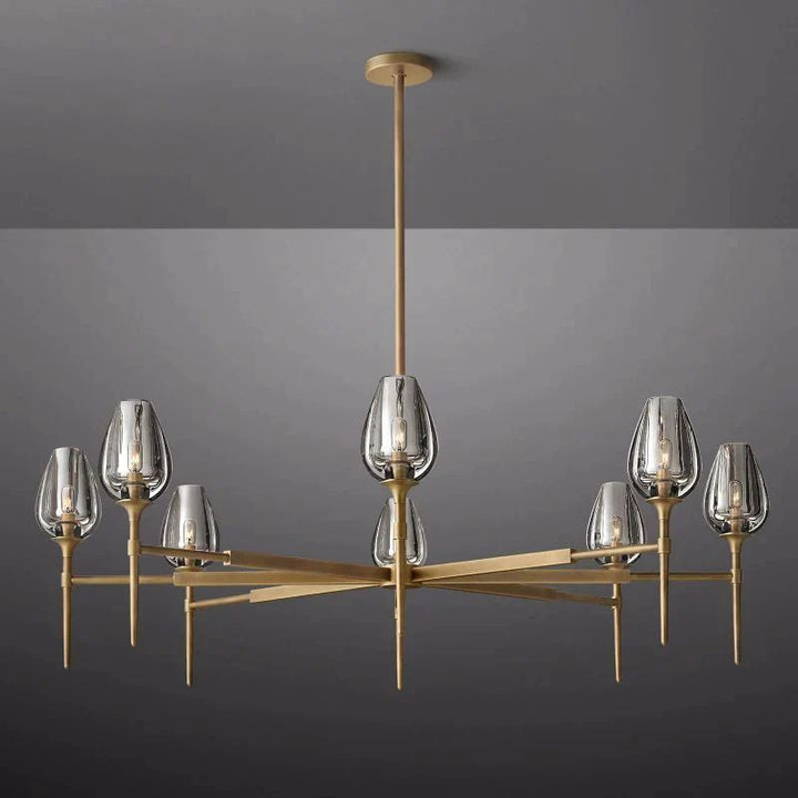 Tubloom Round Chandelier 54''