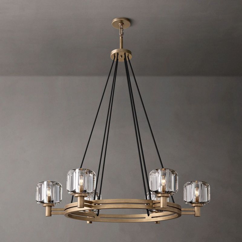 Demera Round Chandelier 36"