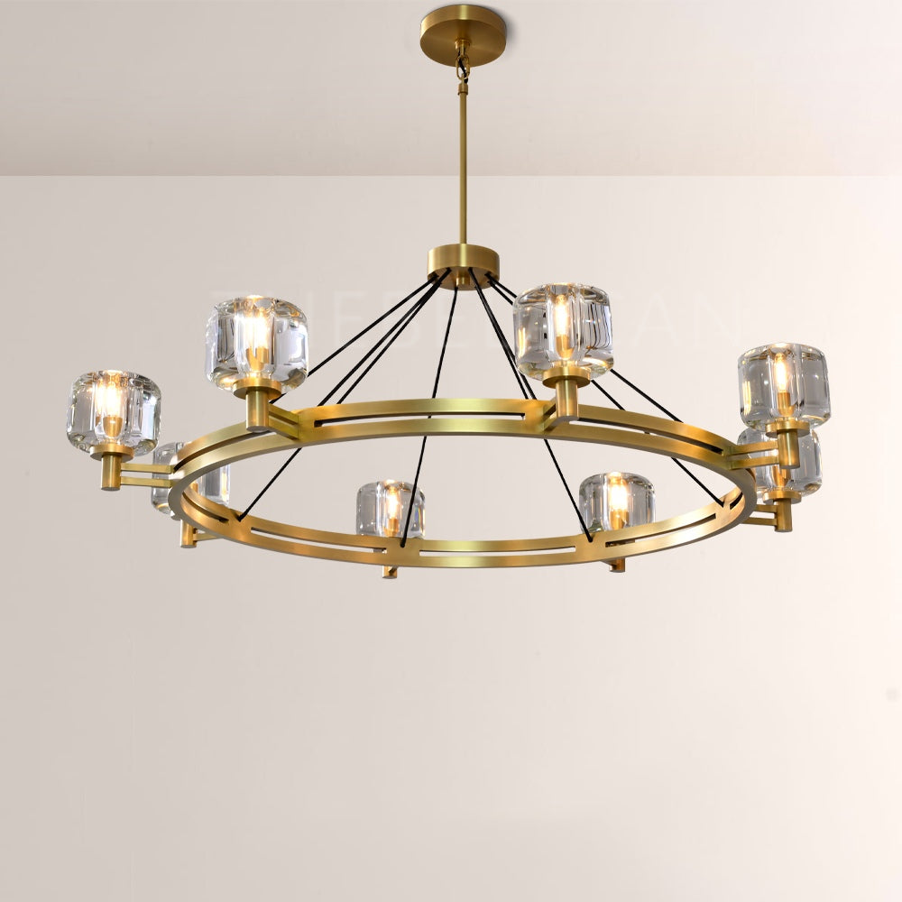 Demera Round Chandelier 48"