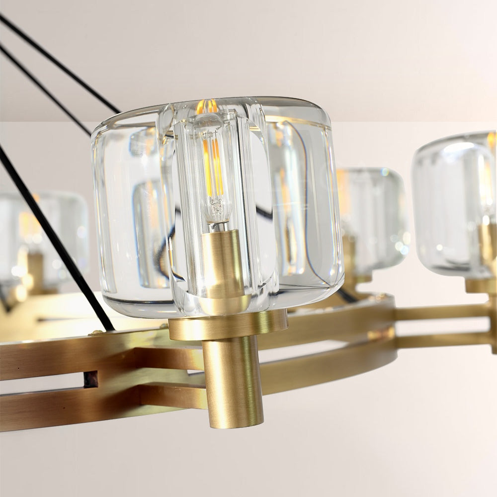 Demera Round Chandelier 48"sf