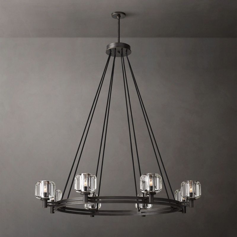 Demera Round Chandelier 48"sfsfags