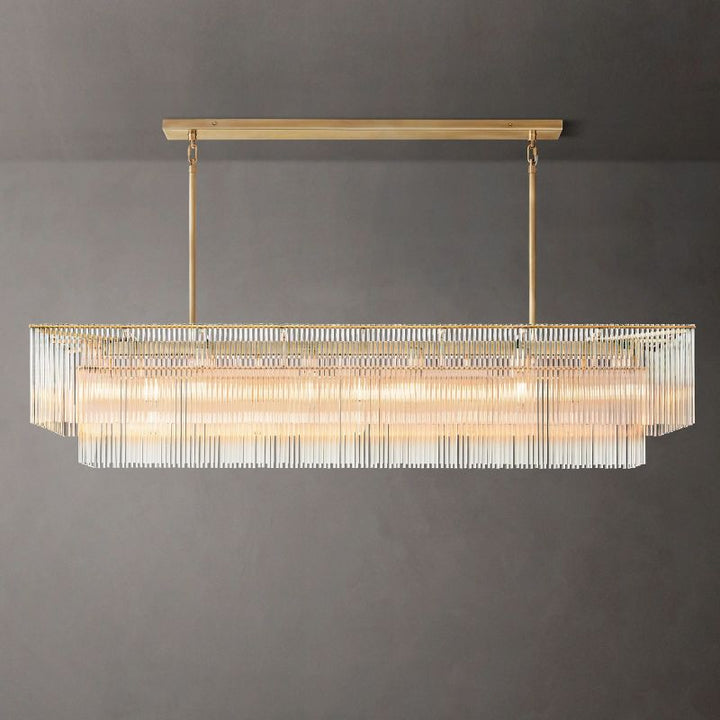 Dimasio Rectangular Chandelier 72"