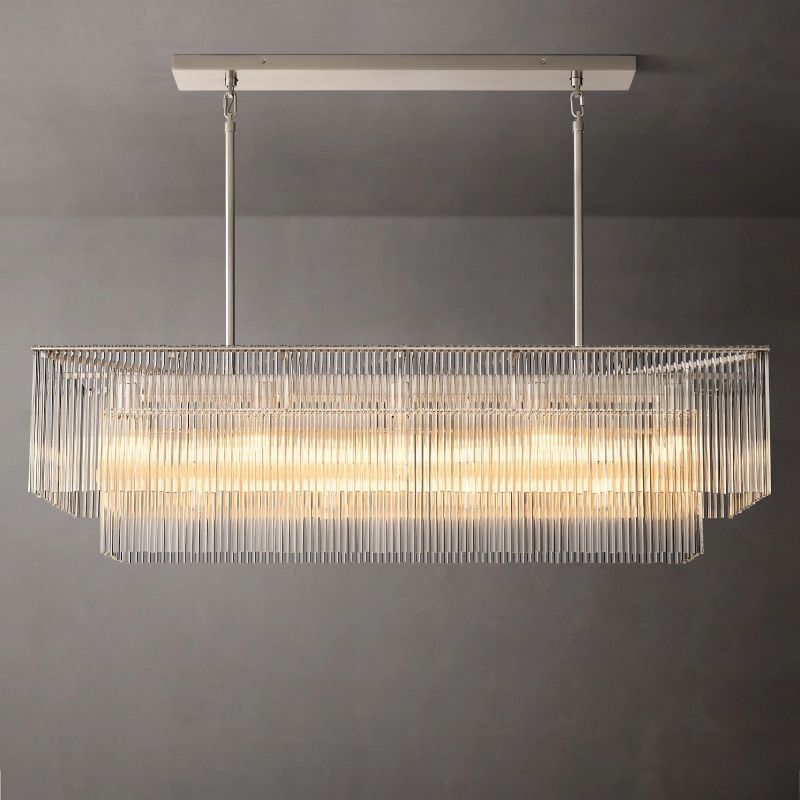 Dimasio Rectangular Chandelier 54"