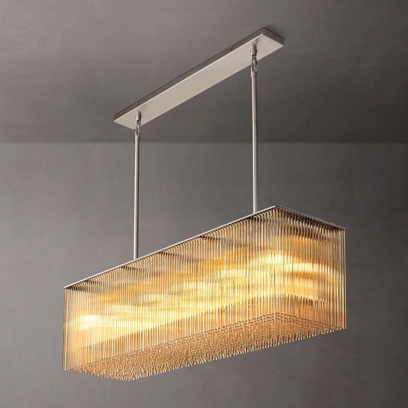 Dimasio Rectangular Chandelier 54"