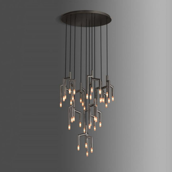 Flori 10 Light Cirular Chandelier