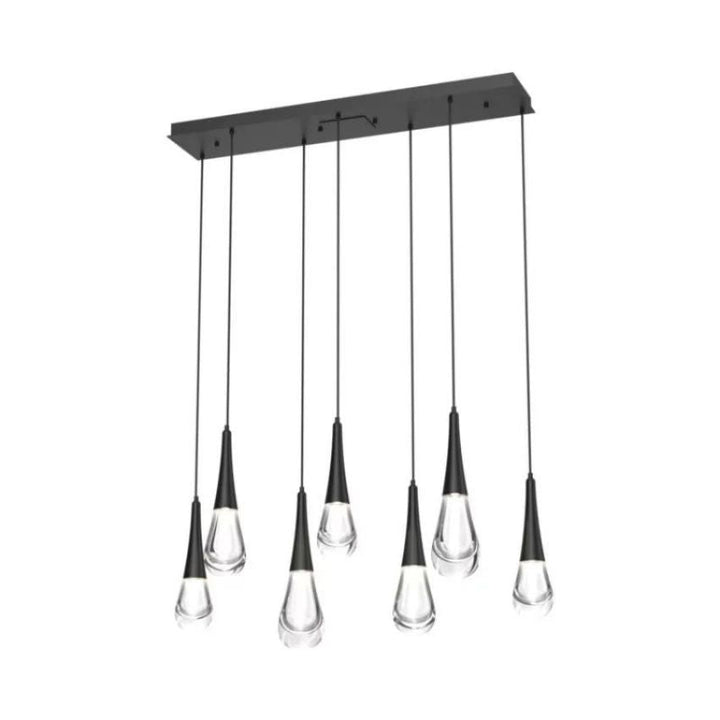 Dolores Glass Linear Chandelier