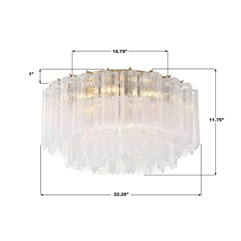 Eddifod Flush Mount 22"