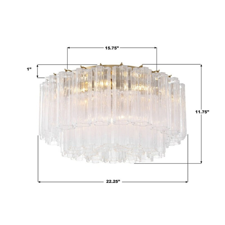 Eddifod Flush Mount 22"