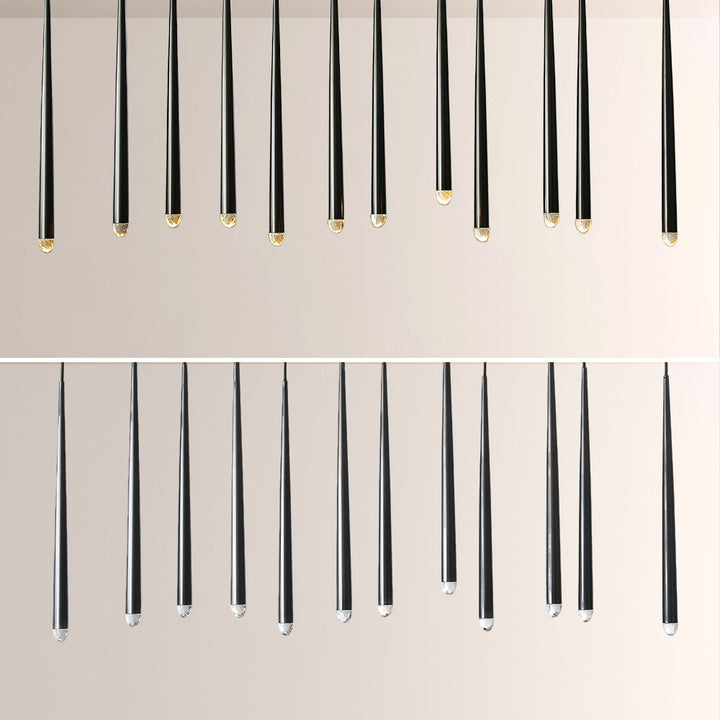 Eleshine Modern Linear Chandelier 60"