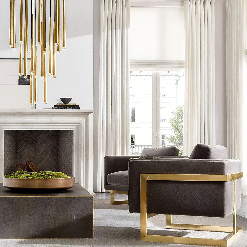 Eleshine Modern Round Chandelier 18"