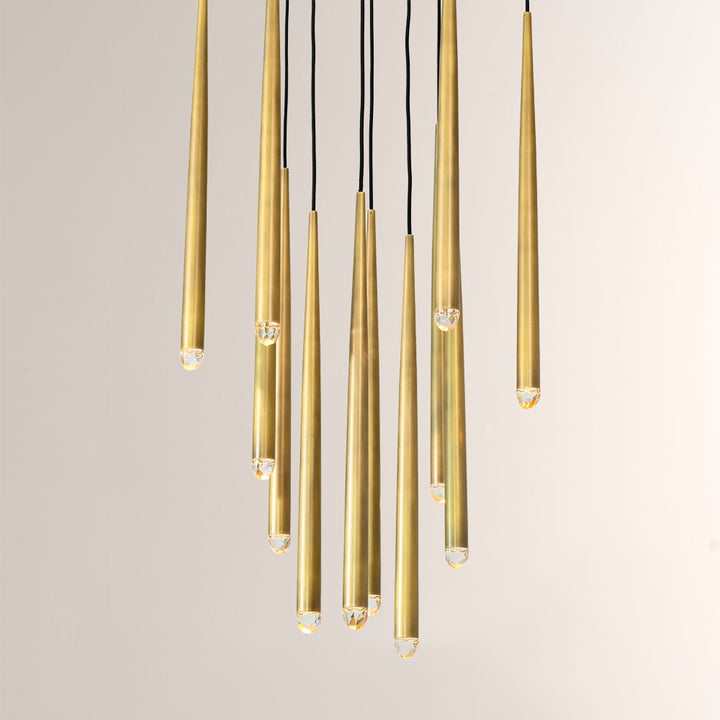 Eleshine Modern Round Chandelier 18"