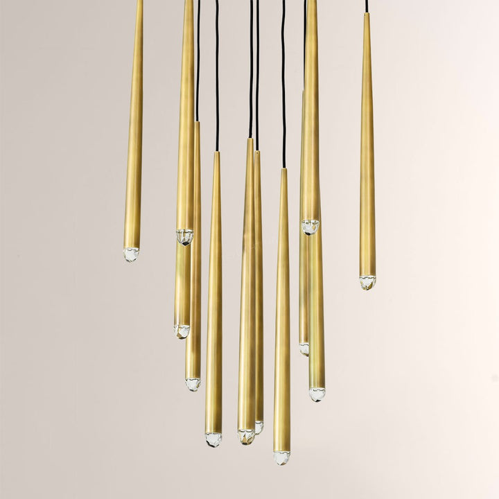 Eleshine Modern Round Chandelier 18"