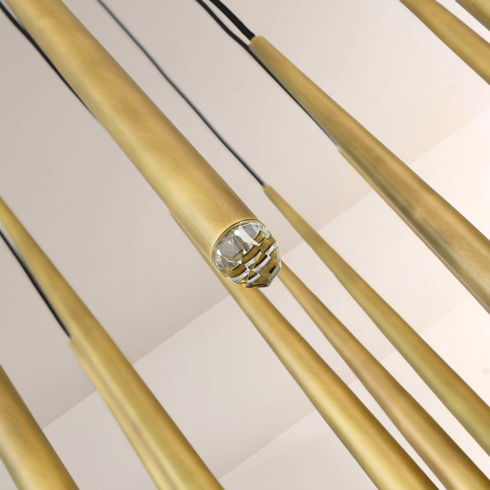 Eleshine Modern Round Chandelier 18"