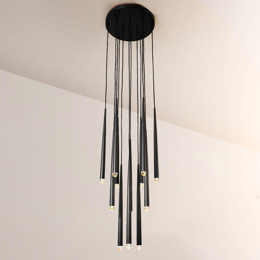 Eleshine Modern Round Chandelier 18"