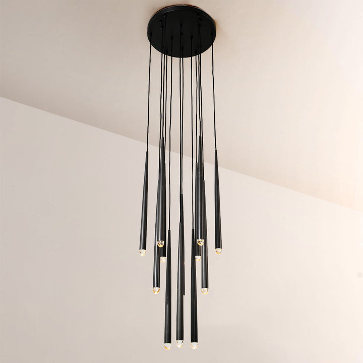 Eleshine Modern Round Chandelier 18"