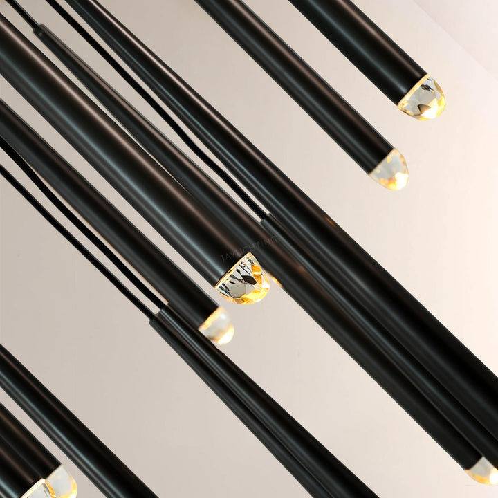 Eleshine Modern Round Chandelier 24"