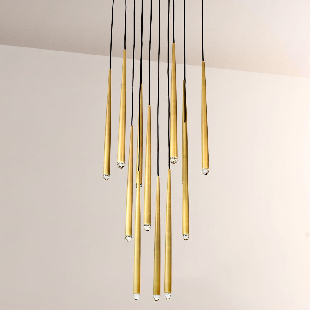Eleshine Modern Round Chandelier 24"