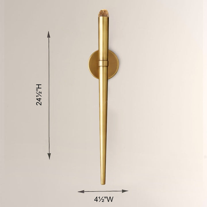 Eleshine Modern Torch Wall Sconce