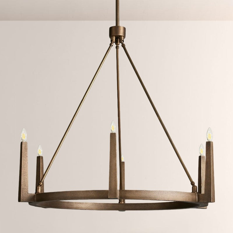 Lumet Round Chandelier 42“W