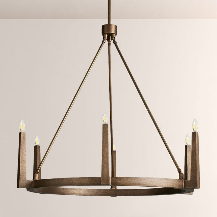 Lumet Round Chandelier 42“W