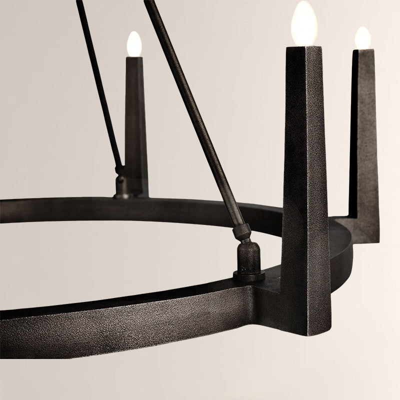 Lumet Round Chandelier 42“W