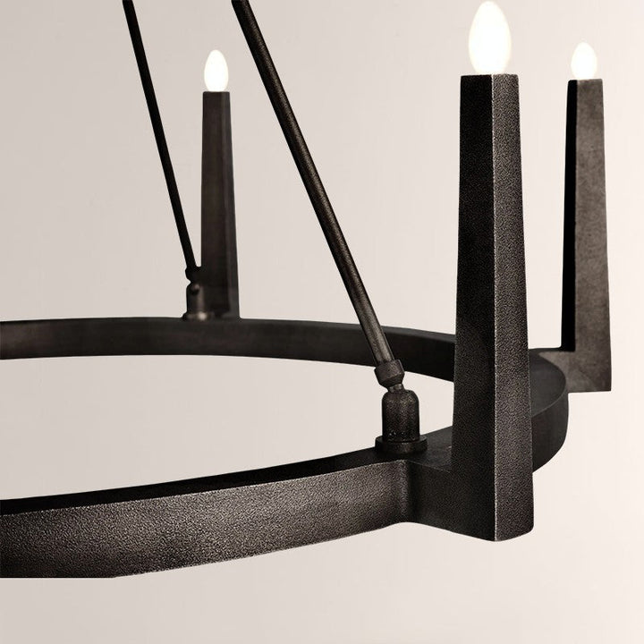 Lumet Round Chandelier 42“W