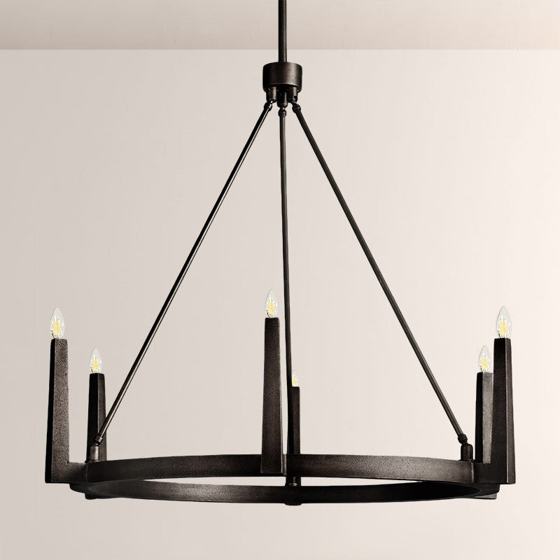 Lumet Round Chandelier 42“W