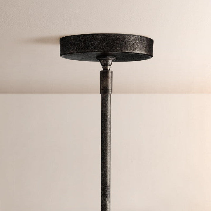 Lumet Round Shaded Chandelier 24"