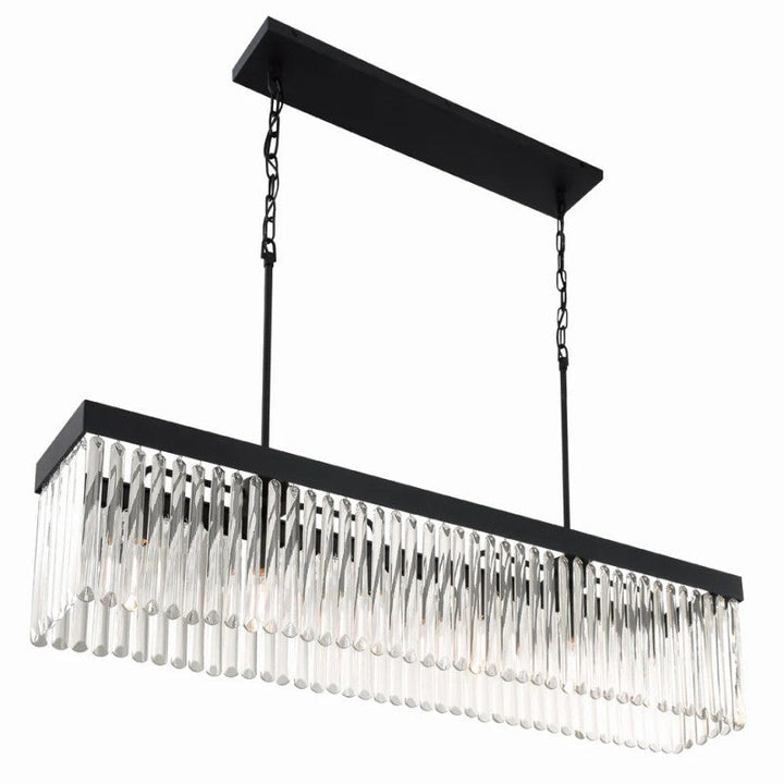 Elemory 6 Light Rectangular Chandelier