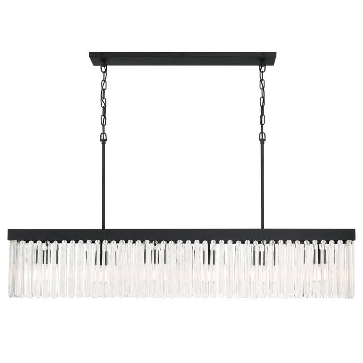 Elemory 6 Light Rectangular Chandelier