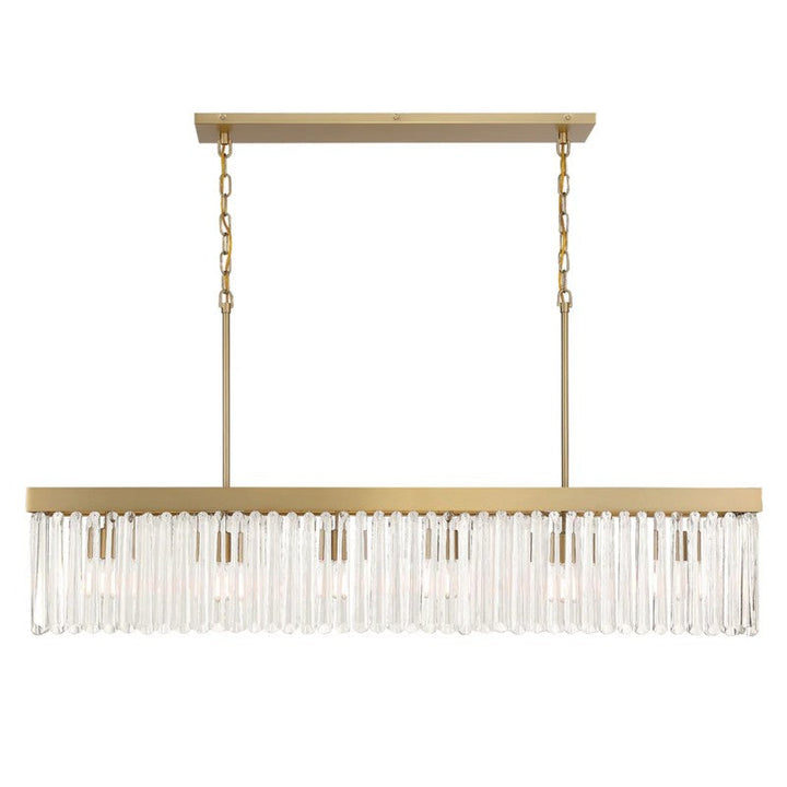 Elemory 6 Light Rectangular Chandelier