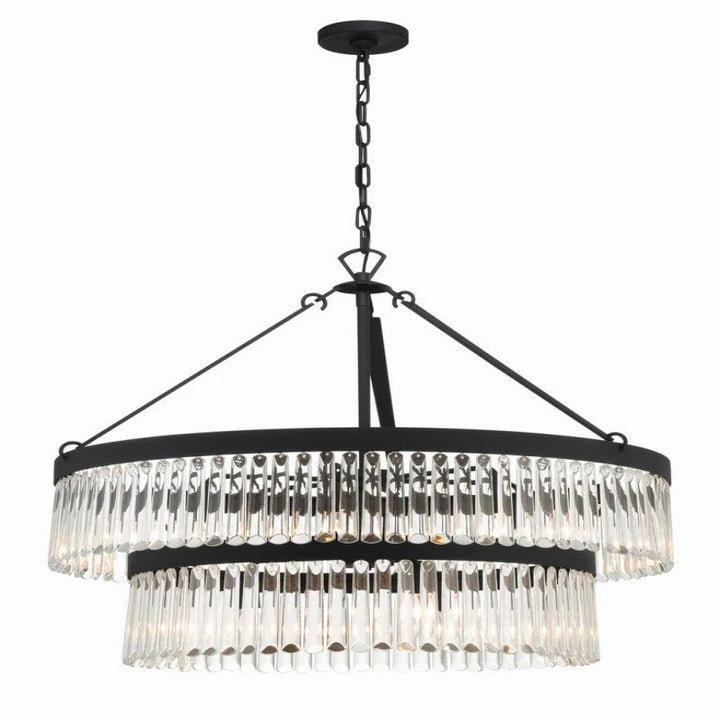 Elemory 9 Light Round Chandelier