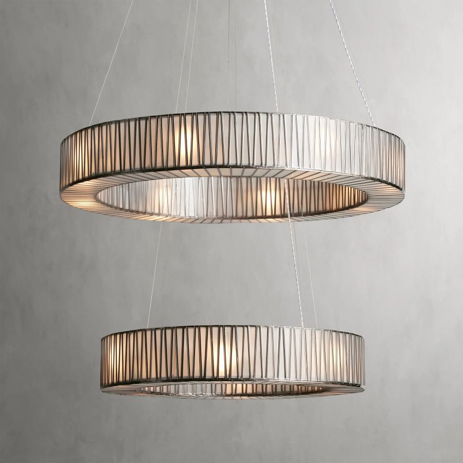 Forrest 2-Tier Round Chandelier