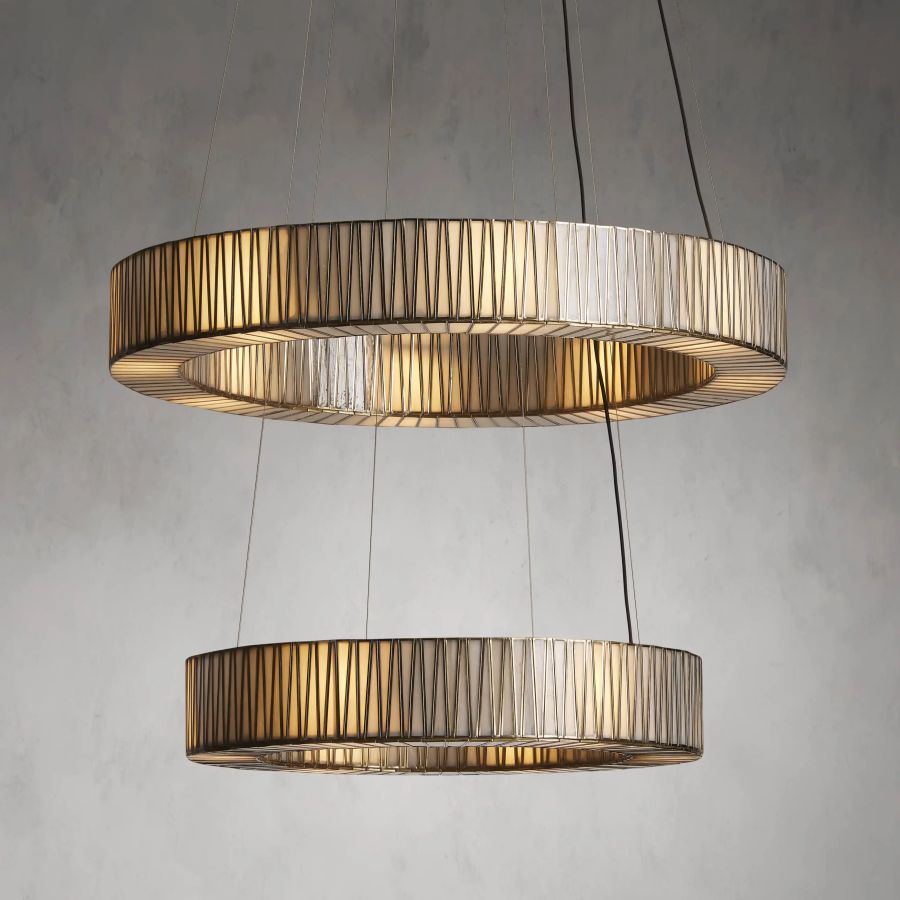 Forrest 2-Tier Round Chandelier