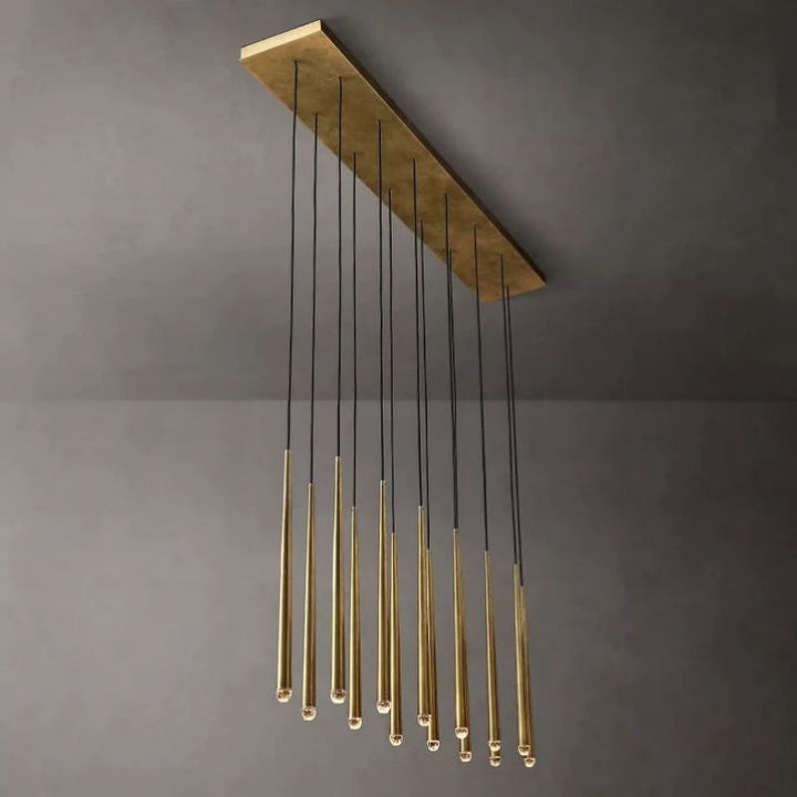 Felicia Tubular Linear Chandelier 72"